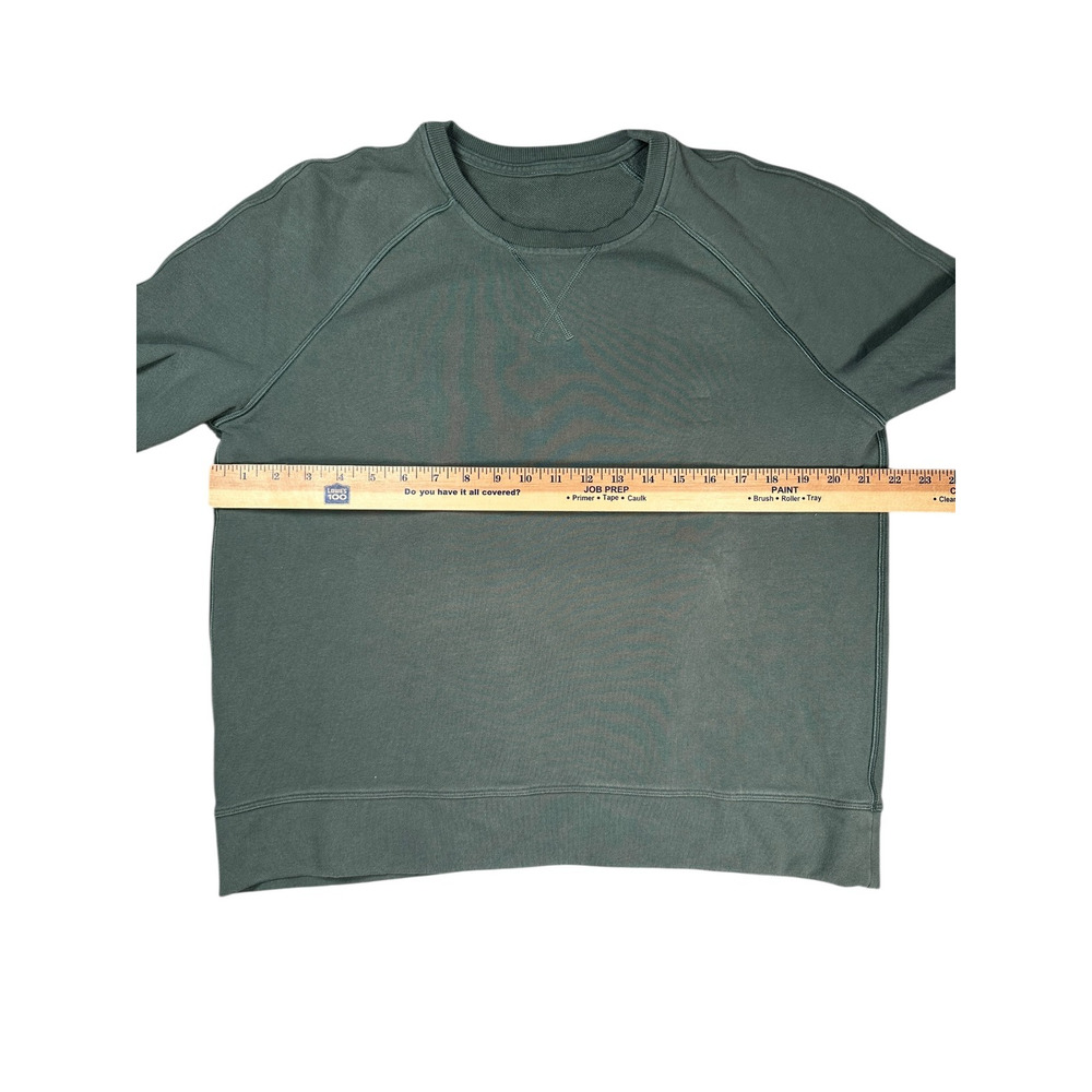 Lululemon Just Pleat It Crewneck Sweatshirt 8 Green Long Sleeve Pullover Casual - Picture 5 of 7